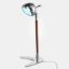 Immagine di Lampada Aquariva con stelo in mogano righettato