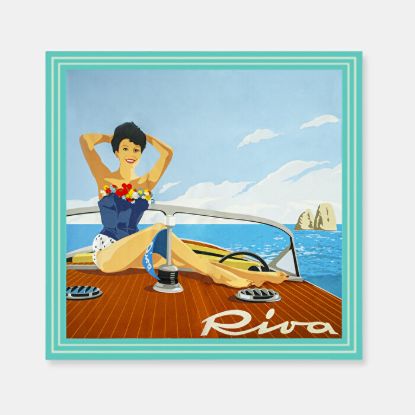 Immagine di Foulard "Aquarama in Capri"